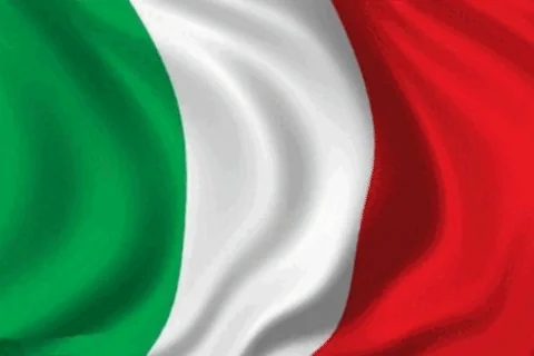 Waving Italian Flag
